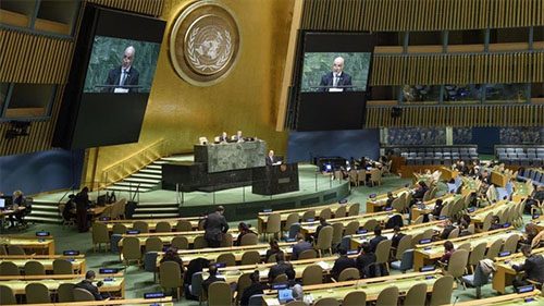 La ONU rechaza la resolución antipalestina de Estados Unidos